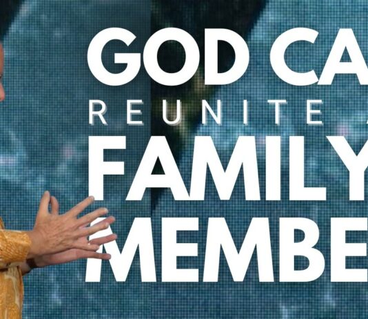 God Can Reunite a Family Member