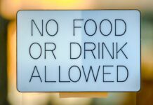 No Food or Refreshments In Sanctuary: a Dangerous Sign